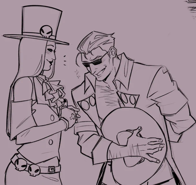 had a dream where johnny and testament appeared for some reason so it pushed me to draw johnnytest 