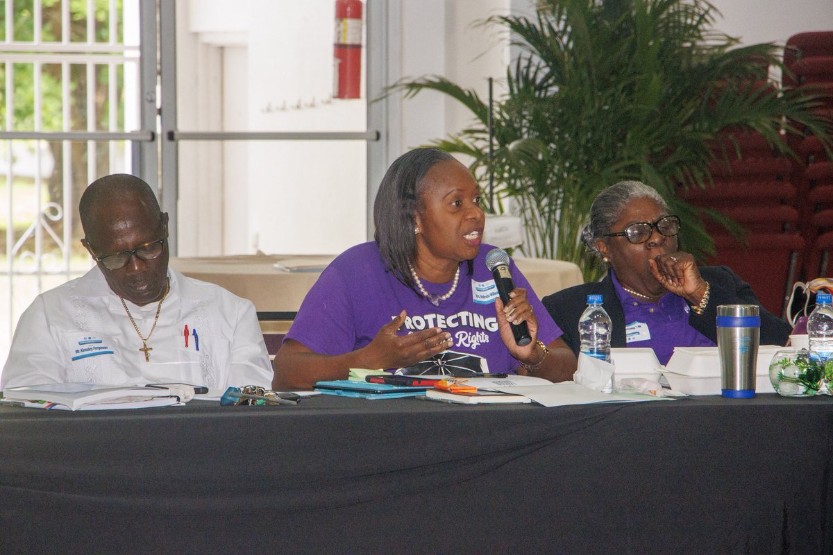 PiaGloverRolle's tweet photo. 2024 Labour Legislation Symposium: Paving the Way for Modern Labour Laws in The Bahamas

From 29th - 31st July 2024, The Ministry of Labour &amp; Public Service hosted the first-ever Labour Legislation Symposium.

#tripletransition #labourlegislationreform #NewDayforLabour https://t.co/qUU0aBDImt