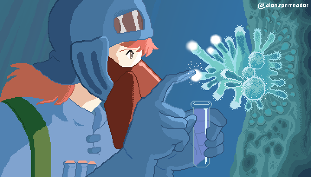 ElAlon7's tweet photo. Sección: Pixelando al estudio Ghibli.
Nausicaä del Valle del Viento (1984). 
-----------------------------------------------------
Section: Pixelating Studio Ghibli.
Nausicaä of the Valley of the Wind (1984).

#PixelArt #Aseprite #DigitalArt #StudioGhibli #Nausicaä https://t.co/rqpFcZQCh7