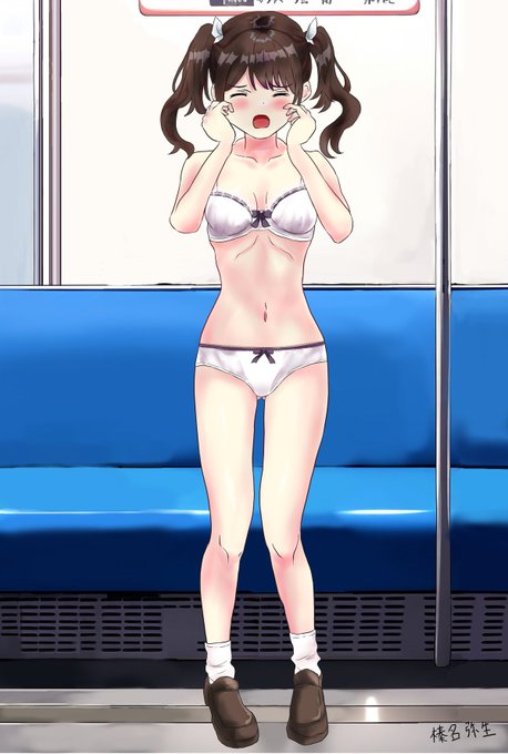 パンツの日ということでうちの子、ツインテちゃん 