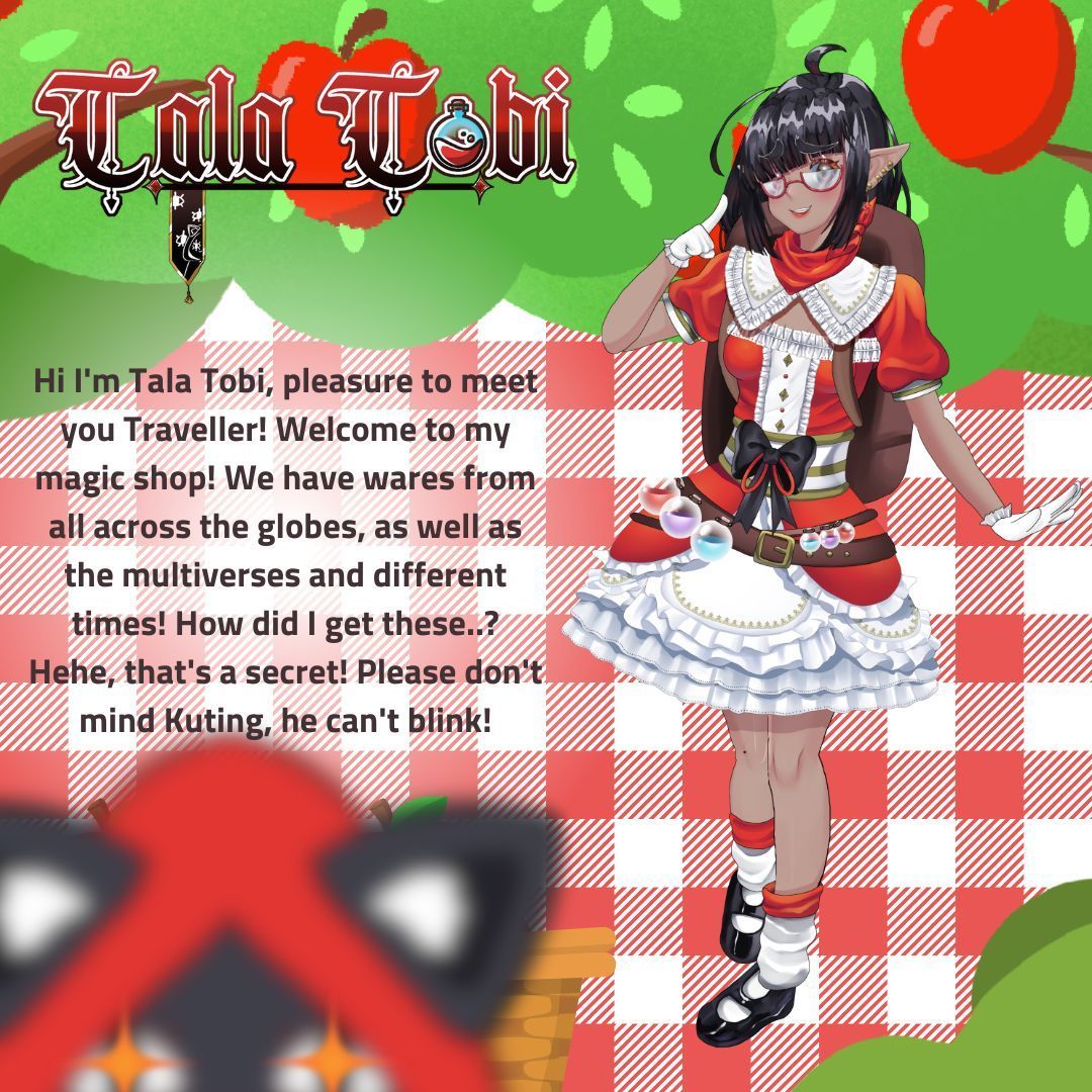 AwkwardTobi's tweet image. ❣️ Hello Traveller! How are you!! KUTING GET OUT OF THE PHOTO!!!

Debut date: August 16th 2024

#Vtubers #VtuberDebut #ENVtuber