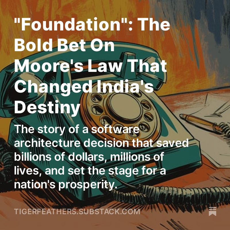 Aaryaman Vir (@aaryamanvir) on Twitter photo Sometimes you find a story so good it leaves you dumbstruck. This is one of those stories.
A story of ingenuity, courage, and the highest of stakes.
Thank you to <a href="/pramodkvarma/">Pramod Varma</a> for his trust, patience, and sacrifices for the country 🙏🏽
Only on Tigerfeathers 🐯🪶 (link in pic) Sometimes you find a story so good it leaves you dumbstruck. This is one of those stories.
A story of ingenuity, courage, and the highest of stakes.
Thank you to <a href="/pramodkvarma/">Pramod Varma</a> for his trust, patience, and sacrifices for the country 🙏🏽
Only on Tigerfeathers 🐯🪶 (link in pic)