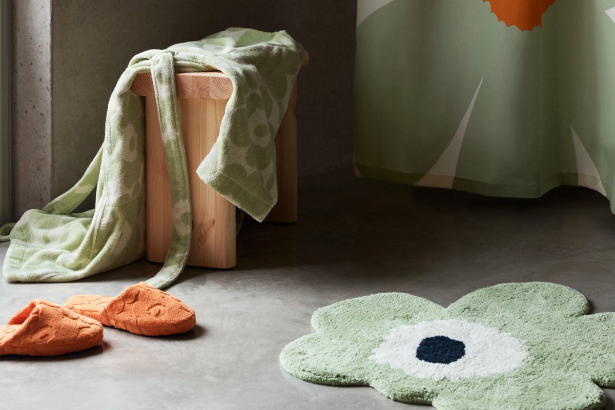 【Bed &amp; bath bliss】
ナチュラルなアイスグリーンによって彩られたUnikkoのホームコレクションが登場。
Unikkoを象ったバスマットをはじめ、スパバッグ、ピローカバーなどベッド&amp;バスアイテムをラインナップします。

bit.ly/4c8Crx5
