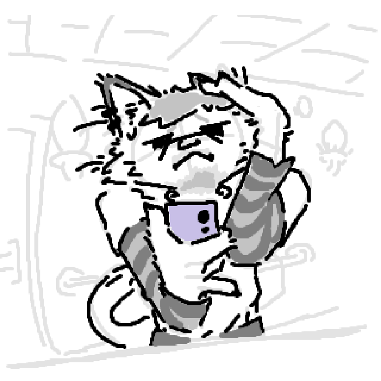 PatCuke's tweet photo. arctic fox #furryart #noref #mspaint https://t.co/A0y5Cgrzqp