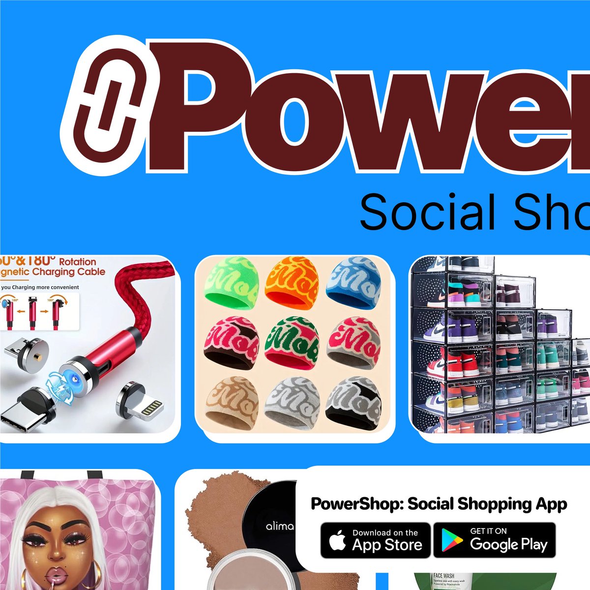 powershoplink's tweet photo. Shop smarter with PowerShop! 

🌟 Experience lightning-fast shopping with our handpicked products. Download the app now and transform your shopping experience! 🚀🛍️ #PowerShop #powershopap https://t.co/qKht1GzSoR