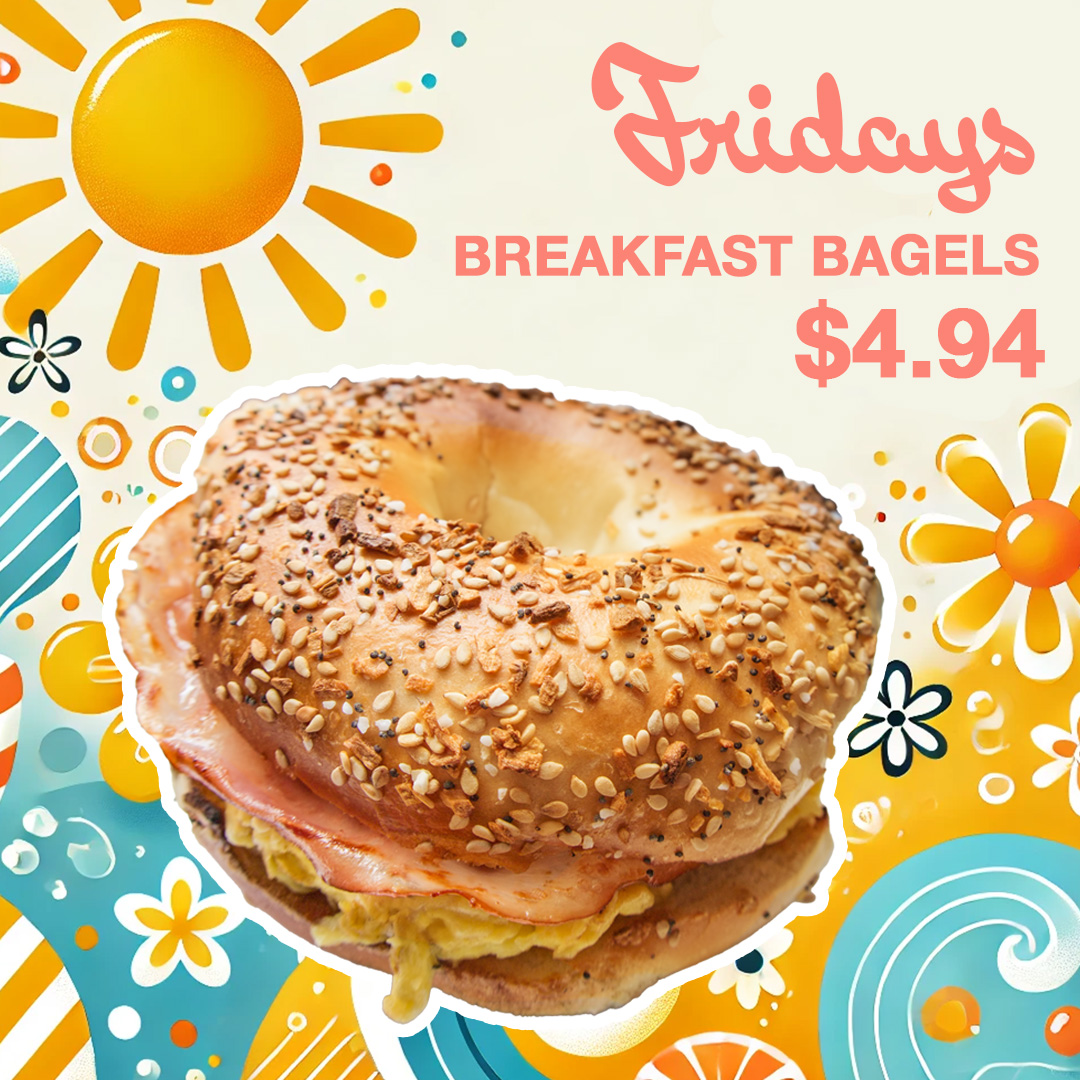 CoffeeBoxelpaso's tweet photo. ☀️🥯 Celebrate the end of the week with our mouthwatering breakfast bagel sandwich for only $4.94! It's the perfect way to treat yourself. #FridayFaves #BreakfastDeal #BagelTime #ElPasoEats https://t.co/rT4uYLCSgt