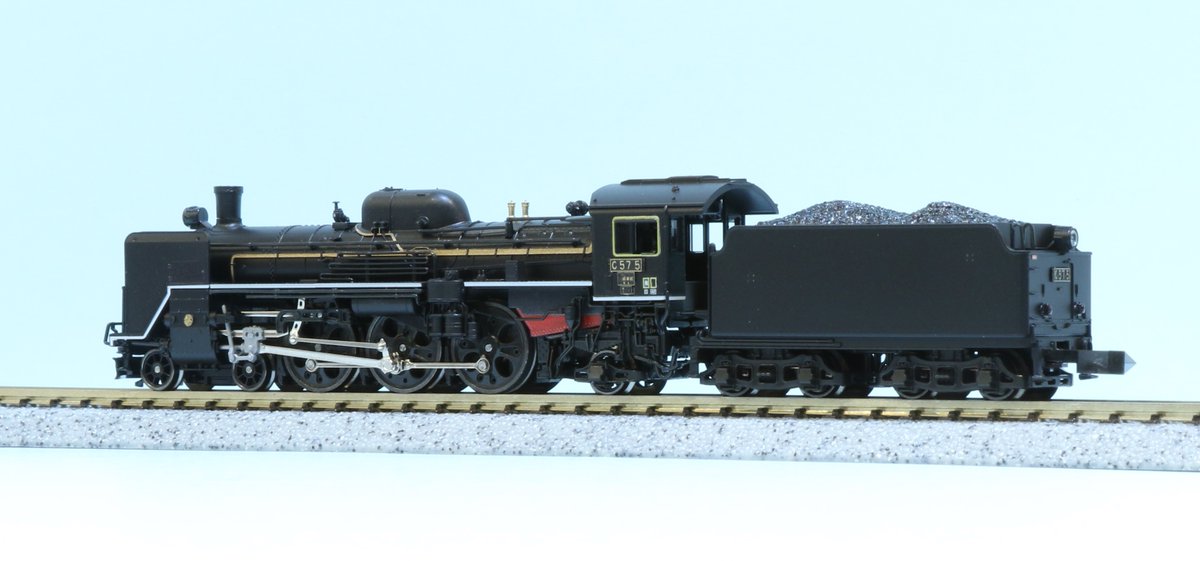 KATO京都駅店特製品「C57 5 梅小路機関区」ご予約承り中】 前面に形式