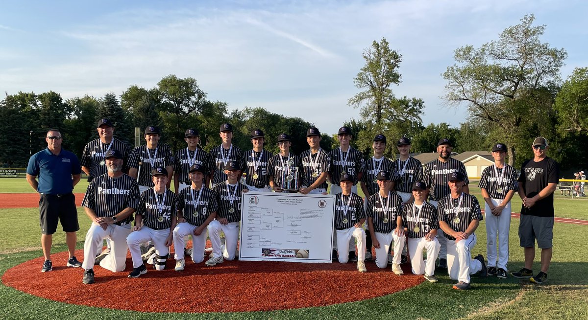 South Dakota VFW 14U State Champions! 

Super proud of these young men. We were fortunate to play great competition all season. Love how these guys play for one another.
