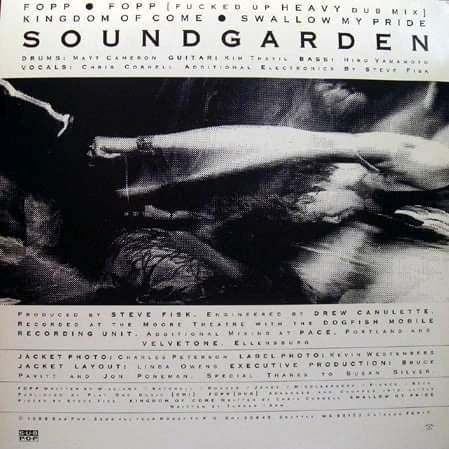 carfig1's tweet image. 36 años del segundo EP de Soundgarden "Fopp" #kingdomofcome #swallowmypride #fopp