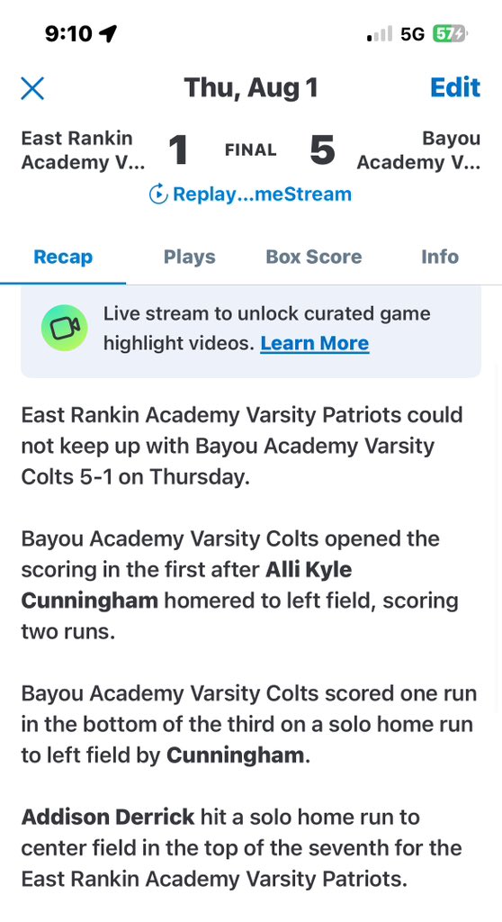 Addison Derrick tweet media