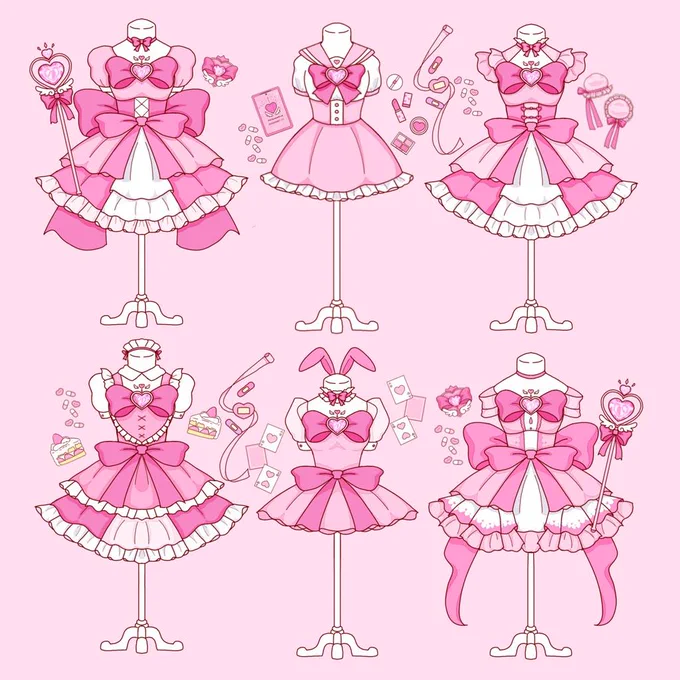 #私はこういう絵師です見た絵師全員参加ピンク色の人です 