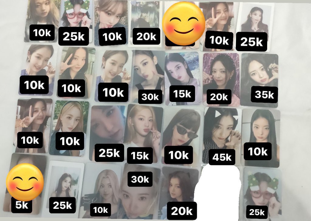 inniezone_'s tweet photo. 엔믹스 포카 양도
WTS NMIXX pc itzy newjeans lesserafim stayc red velvet 
있지 포카 양도
#ตลาดนัดอิทจี #ตลาดนัดitzy https://t.co/DkXBHNHMTu
