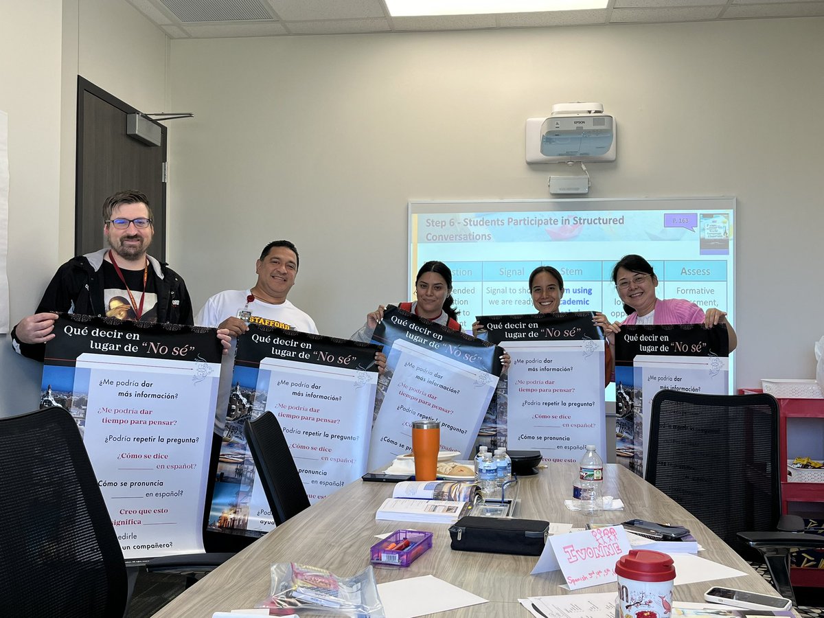 Spent 2 great days with this group of dedicated teachers. They are so excited to use the 7 steps in their World Language Classrooms.  Which step is your favorite? <a href="/StaffordMSD/">Stafford MSD</a> <a href="/Seidlitz_Ed/">Seidlitz Education</a> #7stepsWL <a href="/AnnaTeachesMLLs/">Anna Matis</a>