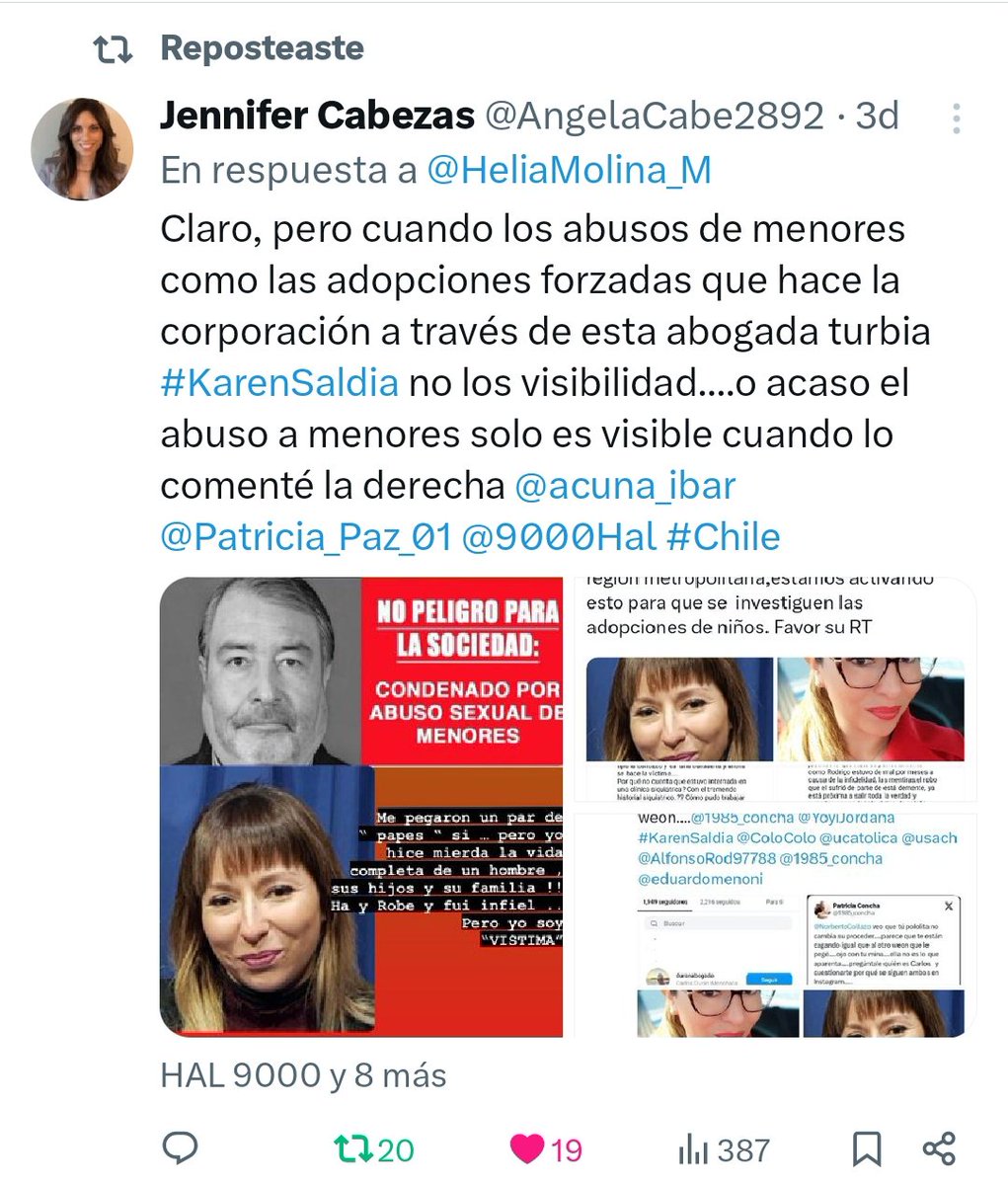 barria55596's tweet photo. el ministerio de justicia se está poniendo el parche antes de la herida donde se filtraron  adopciones irregulares @advb1963 @Alberto85366967 @AlfonsoRod97788 @alison_mar43119 @AndresAH1984 @AngelaCabe2892 @Bea66757376 @candrews_cl @canservero04 @Caplevi1540 las condes , último https://t.co/66RrLIUTmq