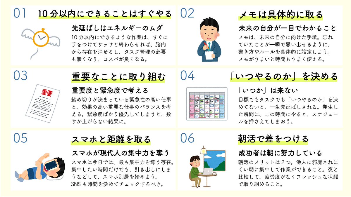 antoshia2n's tweet image. ムダをなくすと意外に時間って余ります。