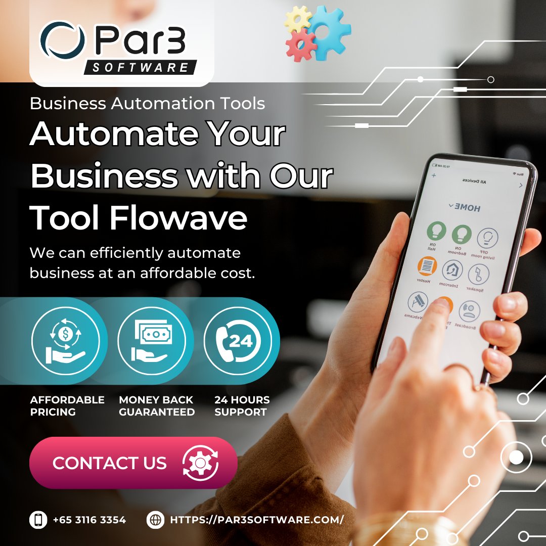 par3software's tweet image. Process automation refers to the use of technology to automate repetitive and manual tasks within a business process. 
Try a demo now
par3software.com
Call :  +65 3116 3354
#workflow #workflowautomation #par3software #Singapore #automation #tools
