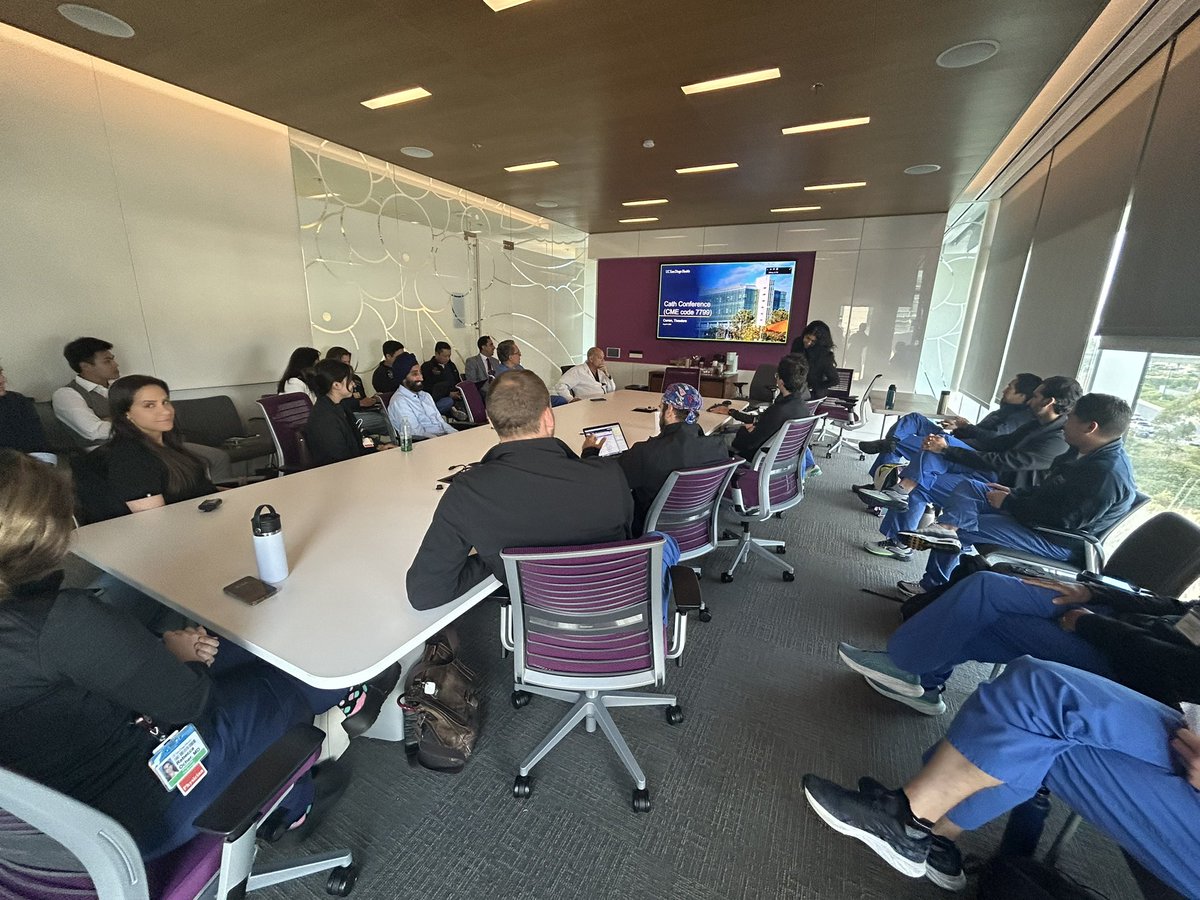 UC San Diego Cardiology Fellows (@ucsdcardfellows) on Twitter photo Cath conference today with the wonderful Dr. Theodore Curran and Dr. Shelief Robbins Juarez, two of our first year fellows! Standing room only
<a href="/BenUHoffman/">Benjamin Hoffman, MD PhD</a> <a href="/chatt_md/">Chatt Malladi, MD</a> <a href="/UCSDCardiology/">UC San Diego Cardiology</a> <a href="/AnnaMcDivitMD/">Anna McDivit Mizzell, MD, FACC</a> <a href="/Tall_JonD/">Jonathan Davis</a> <a href="/AHajduczok/">Alexander Hajduczok, MD πΊπ¦π</a> <a href="/DrewLinMD/">Andrew</a> <a href="/EmilyMargolinMD/">Emily Margolin, MD</a> <a href="/SonyaJohn9/">Sonya John</a> <a href="/hsbhatia/">Harpreet Bhatia</a> Cath conference today with the wonderful Dr. Theodore Curran and Dr. Shelief Robbins Juarez, two of our first year fellows! Standing room only
<a href="/BenUHoffman/">Benjamin Hoffman, MD PhD</a> <a href="/chatt_md/">Chatt Malladi, MD</a> <a href="/UCSDCardiology/">UC San Diego Cardiology</a> <a href="/AnnaMcDivitMD/">Anna McDivit Mizzell, MD, FACC</a> <a href="/Tall_JonD/">Jonathan Davis</a> <a href="/AHajduczok/">Alexander Hajduczok, MD πΊπ¦π</a> <a href="/DrewLinMD/">Andrew</a> <a href="/EmilyMargolinMD/">Emily Margolin, MD</a> <a href="/SonyaJohn9/">Sonya John</a> <a href="/hsbhatia/">Harpreet Bhatia</a>