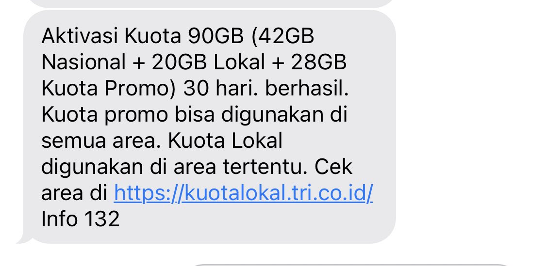 blubbybb's tweet image. kuota 3 90gb only 100k #zonauang