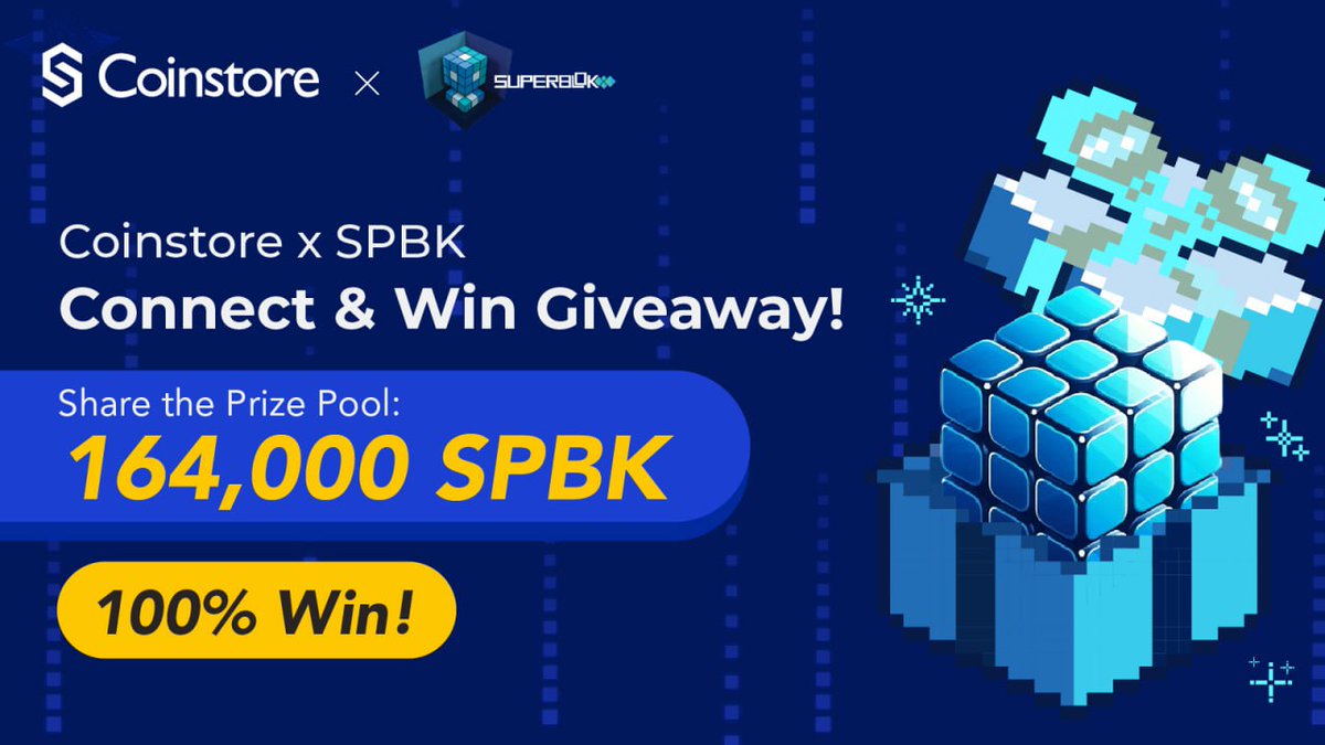 Coinstore (@coinstoreexc) on Twitter photo ๐ Coinstore x SPBK Connect & Win Giveaway ๐
๐ 1๏ธโฃ6๏ธโฃ4๏ธโฃ,0๏ธโฃ0๏ธโฃ0๏ธโฃSPBK Tokens Up for Grab! ๐
โ Aug 2nd, 12:00 UTC+8 - Aug 9th, 12:00 UTC+8
๐ Participate in the Giveaway here:
tinyurl.com/3a4tabu9
Mandatory Tasks for Guaranteed Reward:
๐น Join SPBK on Telegram
๐น Follow ๐ Coinstore x SPBK Connect & Win Giveaway ๐
๐ 1๏ธโฃ6๏ธโฃ4๏ธโฃ,0๏ธโฃ0๏ธโฃ0๏ธโฃSPBK Tokens Up for Grab! ๐
โ Aug 2nd, 12:00 UTC+8 - Aug 9th, 12:00 UTC+8
๐ Participate in the Giveaway here:
tinyurl.com/3a4tabu9
Mandatory Tasks for Guaranteed Reward:
๐น Join SPBK on Telegram
๐น Follow