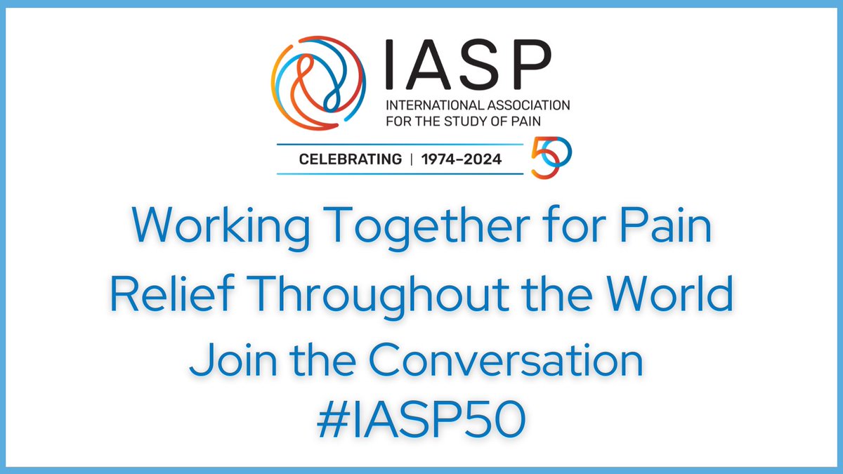 AusPainSoc's tweet photo. Since its founding, @IASPpain has remained a leader in pain research & management. As a Chapter of IASP, join #AusPainSoc in celebrating #IASP50: explore the historical timeline, learn about IASP's history & join the conversation. https://t.co/hGhJBHwMwx https://t.co/0q57e8MemI