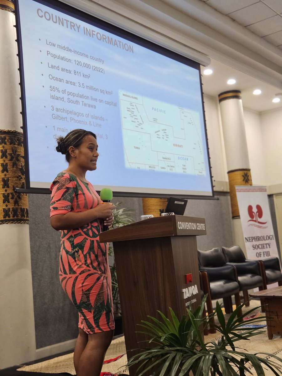 NephrologyFiji's tweet photo. Thank you Dr Sisi Mataka from Tonga and Dr Bukitua Teuea from Kiribati for your enlightening talks!
Availability and accessibility to Nephrology services appear to be  a common issue.
#NSOF https://t.co/w6hOIlpkRU