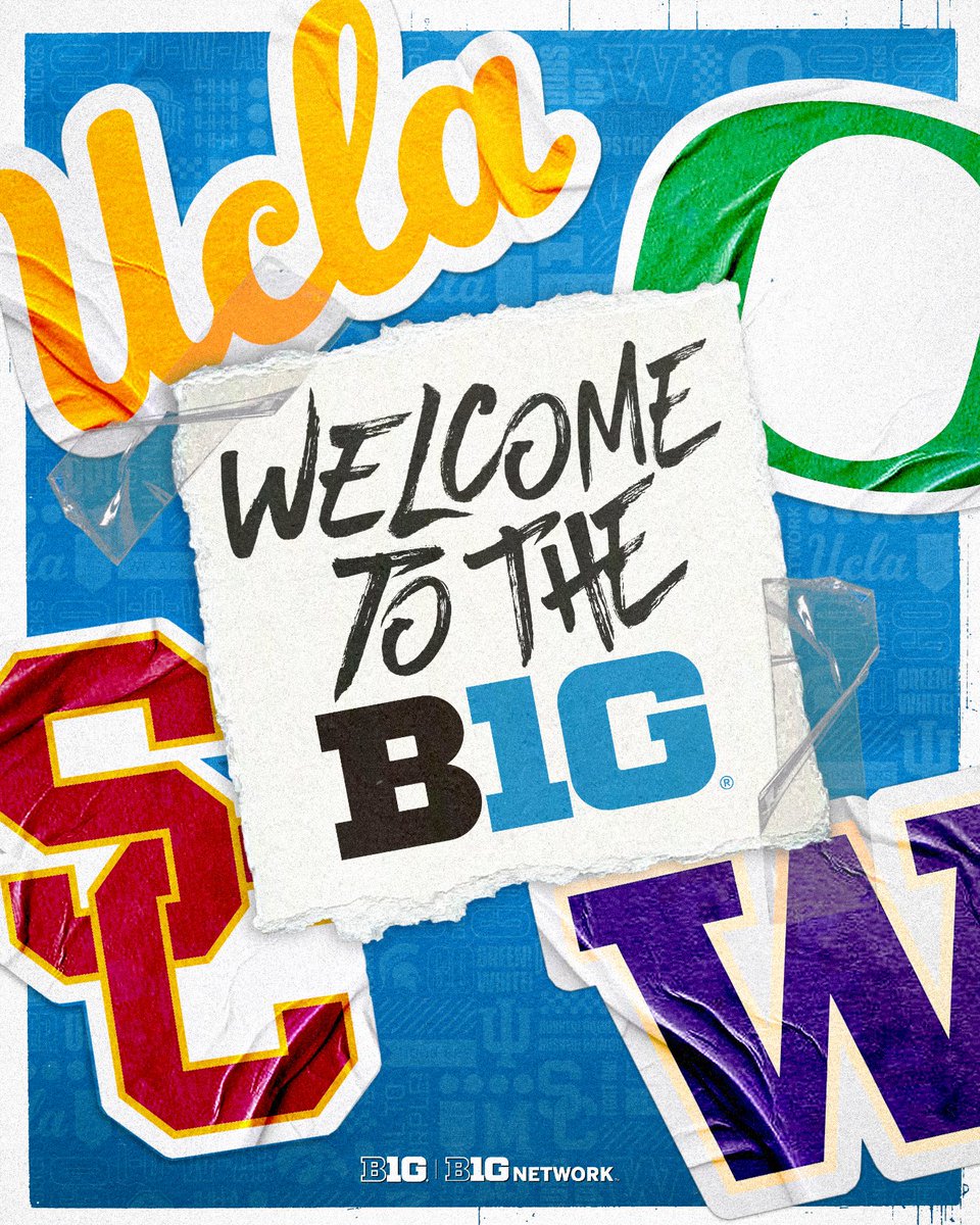 The <a href="/bigten/">Big Ten Conference</a> just got B1GGER 😎

#B1GWelcome
