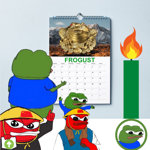 uangkopiku's tweet photo. FROGGUST Frog Invasion $apu #pepe #peipei #apui #frog https://t.co/5FpxJiYSI7