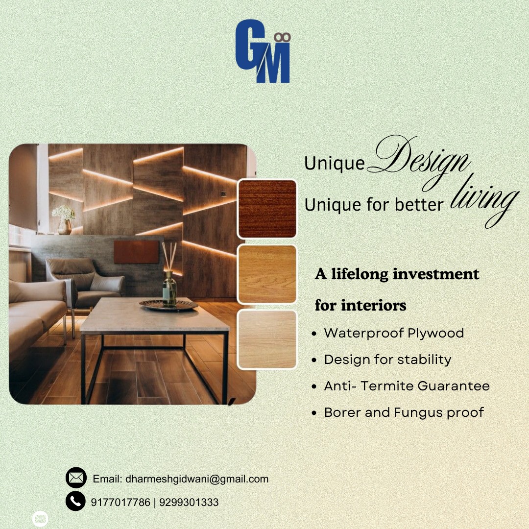 Gr8_Int_Design's tweet image. 🌟 Elevate Your Living Spaces with GM8 Interiors and Exteriors! 🌟

#GM8InteriorsAndExteriors #ElevateYourLiving #HomeTransformation #TimelessDesign #QualityInteriors #LifelongInvestment #WaterproofPlywood #StableDesign #AntiTermite #BorerProof #FungusProof #ResilientDesign