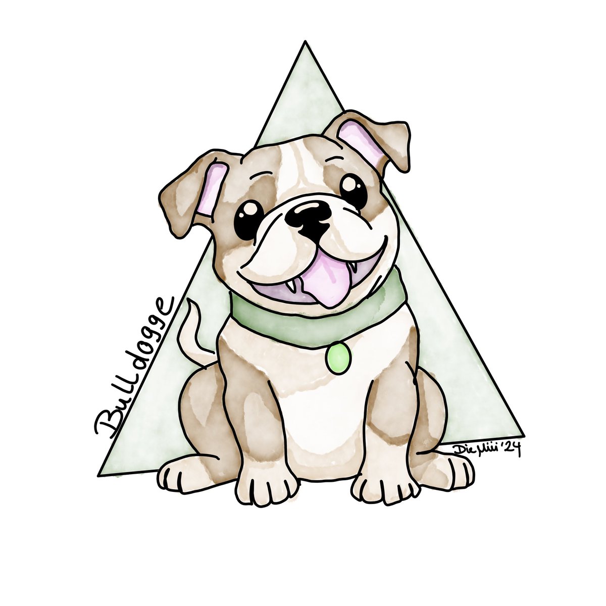 dm_mcht_knst's tweet photo. Bulldog
#bulldog #bulldogge #bulldoglove #dog #doglover #dogsticker #sticker #stickers #digitalart #dogitalart #digitalillustration #digitaldrawing #stickerart #procreate #procreateart #artist #artistsoninstagram https://t.co/mM9ICz5DUY