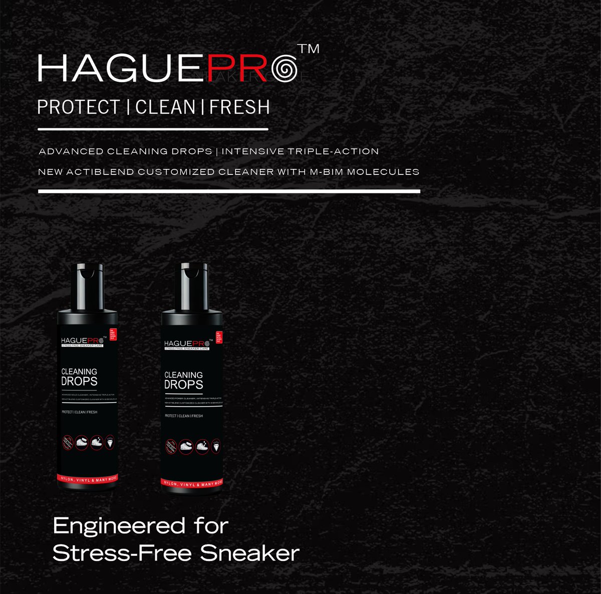 HagueProtect's tweet image. Unleash the Power of Pristine Kicks! ✨👟
Say goodbye to stubborn stains &amp;amp; dirty soles with India’s first advanced sneaker cleaning drops! 🧼 Powered by M-BIM small molecule tech, our Power &amp;amp; Sole Cleaners keep your kicks fresh &amp;amp; brand new every time. 🧽
#SneakerCare #CleanKicks