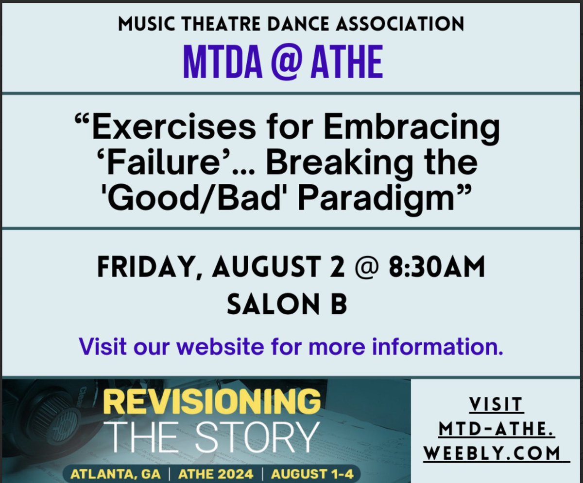 Music Theatre Dance Association tweet media