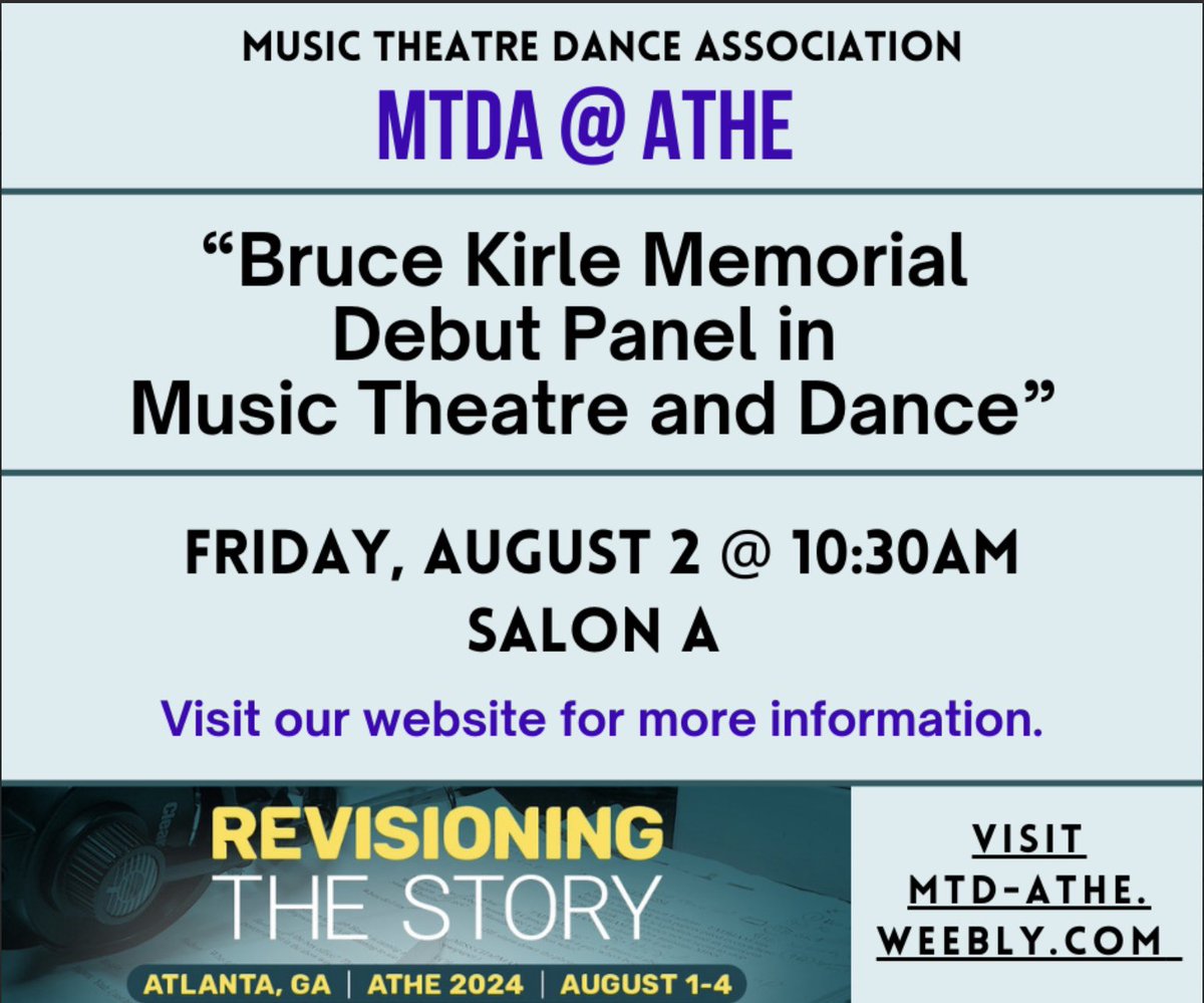 Music Theatre Dance Association tweet media