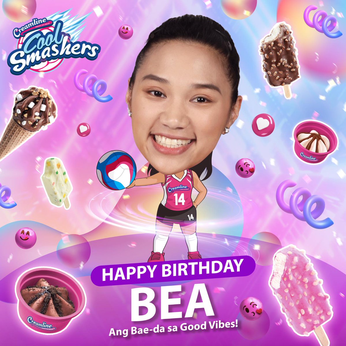 Creamline Cool Smashers tweet media