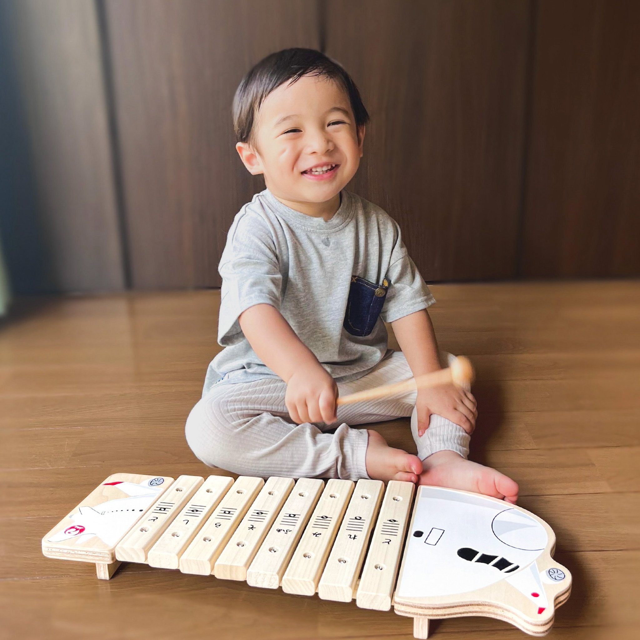 JALひこうきザイロフォン（木琴）