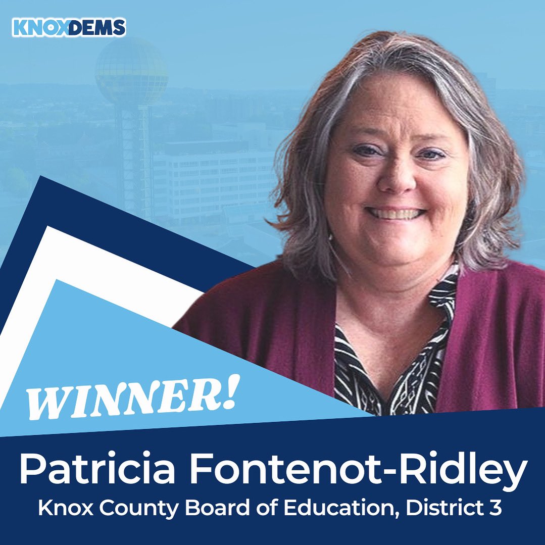 Congratulations, Patricia Fontenot-Ridley!