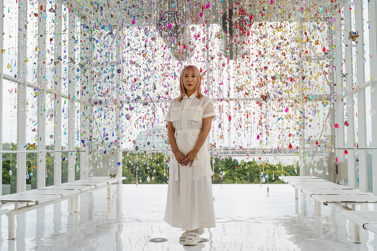 イベントレポート：蜷川実花氏の作品など、葛西臨海公園で真夏のインスタレーション「海とつながる。アートをめぐる。」が開催中　水族園ガラスドームも噴水&amp;ミストで演出 dc.watch.impress.co.jp/docs/news/even…