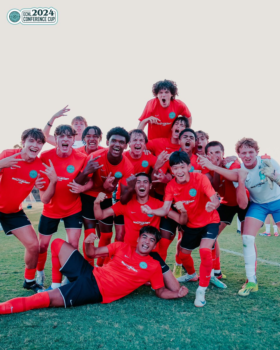 ECNLboys's tweet photo. The Southeast wins the 2024 ECNL Boys Conference Cup! https://t.co/GPuoAG776R