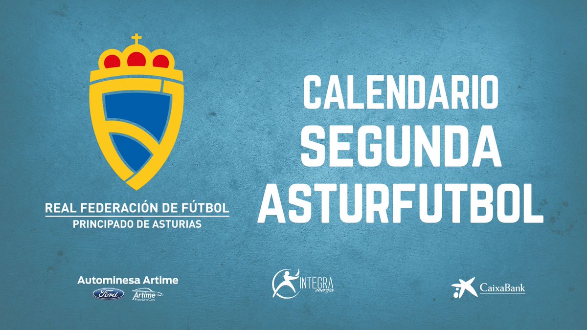 𝗖𝗔𝗟𝗘𝗡𝗗𝗔𝗥𝗜𝗢𝗦 𝗢𝗙𝗜𝗖𝗜𝗔𝗟𝗘𝗦 𝟮𝟬𝟮𝟰-𝟮𝟬𝟮𝟱  

2⃣ª  Asturfutbol (2 grupos)
🗓️ Calendario: acortar.link/C4F8po
➡️ Inicio: 8 de septiembre
⬅️ Fin: 11 de mayo
📁 Bases de competición:  acortar.link/3s75Gd
📑 Calendarios publicados: bit.ly/3LgWb6G