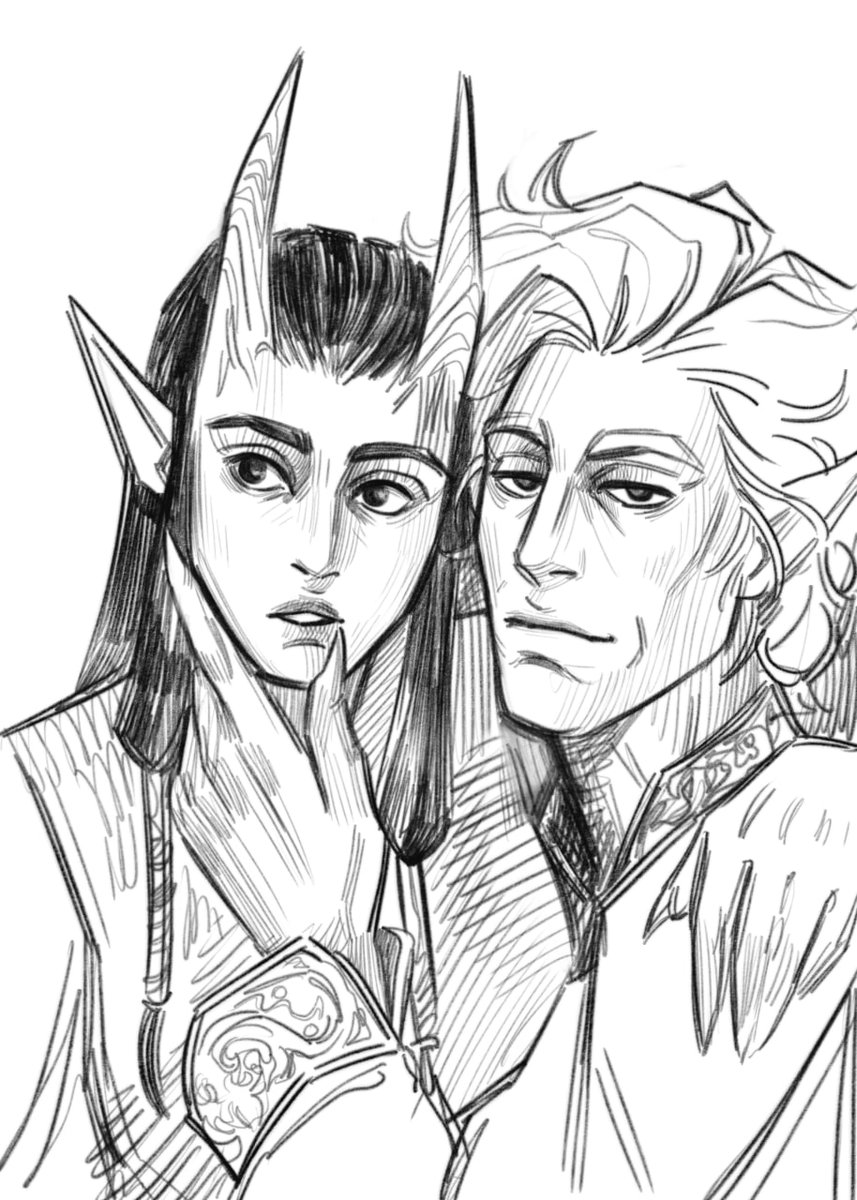 V and her boyfriend 💅🏿💅🏿💅🏿💅🏿 #bg3 #Astarion