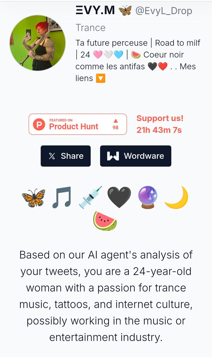 EvyL_Drop's tweet image. Oué passionnée par la Trance