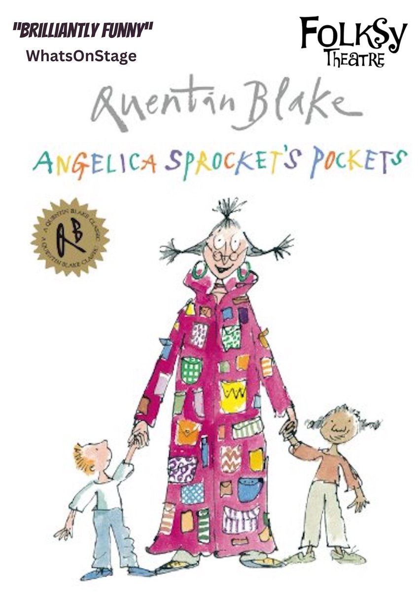 CHILDREN'S THEATRE HERE AT THE GARDEN ON SATURDAY 17TH AUGUST - a brilliant production of Quentin Blakes "Angelica Sprockets Pockets" with Folksy Theatre- 2.00pm start. See our website events page for more details dorothyclivegarden.co.uk