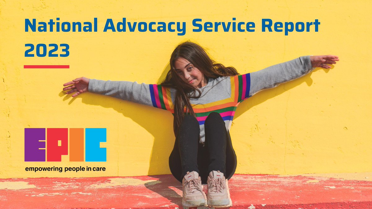 EPIC's National Advocacy Service Report 2023 is now live📣

This report takes a closer look at the work of EPIC's Advocacy Service and offers insights into the significant challenges children in care and care-leavers can face.

📖epiconline.ie/2023-national-…