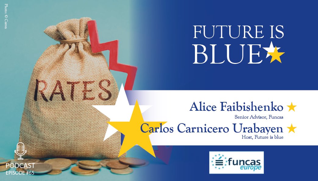🎙️ New #FutureIsBlue Podcast! <a href="/CC_Urabayen/">Carlos Carnicero Urabayen</a> chats with Alice Faibishenko, Senior Advisor at Funcas, about the ECB's recent rate cut and its implications for Spain and beyond. 📉💶
🔗 share.transistor.fm/s/64c2d9e2
#Finance #ECB #Economy #Spain