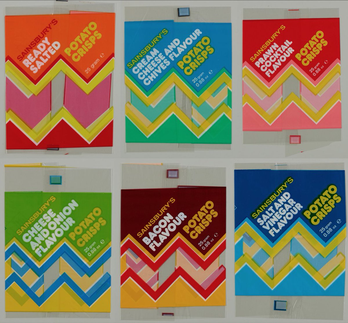 Sainsbury Archive (@sainsburyarch) on Twitter photo Our #FridayFavourite this week is this collection of potato crisps packaging from the 1970s-1980s. Which one is your favourite? Our #FridayFavourite this week is this collection of potato crisps packaging from the 1970s-1980s. Which one is your favourite?