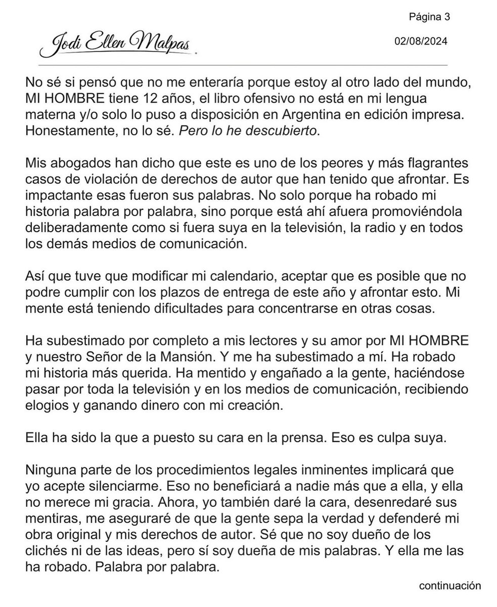 Mari_libros's tweet photo. A Jodi le han plagiado ‘Mi hombre’ 🤦🏻‍♀️
Me parece increíble que encima la plagiadora haya estado en televisión y prensa promocionando el libro. ¿Se puede tener más cara? Me gustaría saber quien es. https://t.co/sEa0ocmACH