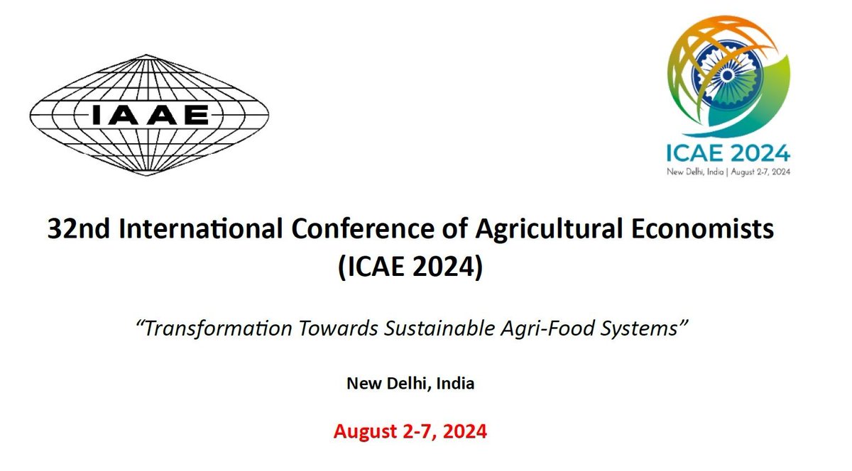 CGIAR GENDER (@cgiargender) on Twitter photo Are you at the ongoing #ICAE2024 conference? @ElsLecoutere will be chairing a session on #gender and #empowerment
📆 August 3
🕙 1.30-3PM (New Delhi)
📍 N6 (Second Floor, NASC Complex Office Block)
Read more on the session: on.cgiar.org/3Wy86DI #GenderinAg <a href="/IAAEAgEcon/">Int. Association of Agricultural Economists</a> Are you at the ongoing #ICAE2024 conference? @ElsLecoutere will be chairing a session on #gender and #empowerment
📆 August 3
🕙 1.30-3PM (New Delhi)
📍 N6 (Second Floor, NASC Complex Office Block)
Read more on the session: on.cgiar.org/3Wy86DI #GenderinAg <a href="/IAAEAgEcon/">Int. Association of Agricultural Economists</a>