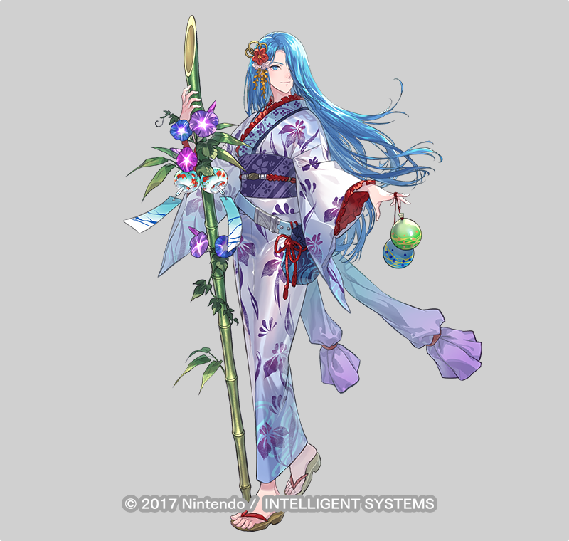 Rika_OwlForest's tweet photo. 【お仕事】
スマートフォンゲーム『ファイアーエムブレムヒーローズ』にて、超英雄「浴衣に宿す忠節 ルキノ」を描かせていただきました！ 
8/7より実装です🎆🎋✨

 I drew Special Hero, Lucia:Loyalty Enrobed, for Fire Emblem Heros! 

#FEヒーローズ 
#FEHeroes 
#FEH https://t.co/nC0Ayk75PN https://t.co/MurUb85lSi