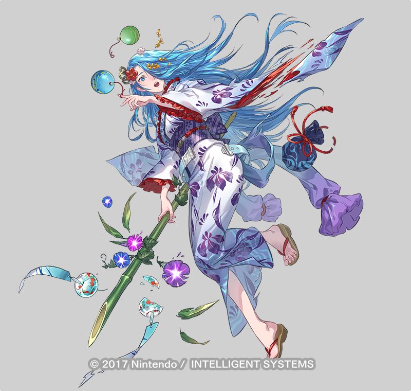 Rika_OwlForest's tweet photo. 【お仕事】
スマートフォンゲーム『ファイアーエムブレムヒーローズ』にて、超英雄「浴衣に宿す忠節 ルキノ」を描かせていただきました！ 
8/7より実装です🎆🎋✨

 I drew Special Hero, Lucia:Loyalty Enrobed, for Fire Emblem Heros! 

#FEヒーローズ 
#FEHeroes 
#FEH https://t.co/nC0Ayk75PN https://t.co/MurUb85lSi