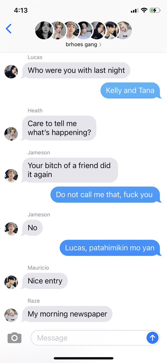 somebody else.

full length au. be responsible and remain respectful towards the people portraying the characters.

— profanities, trigger warnings, and errors
— may not be accurate, especially with the universities that will be mentioned
— ignore timestamps
— filo &amp; eng!