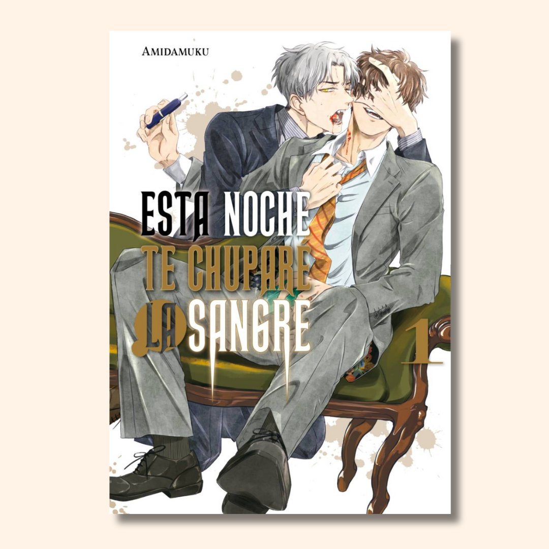 📚 LA #RECOMANGACIÓN SEMANAL
🧛 'ESTA NOCHE TE CHUPARÉ LA SANGRE', de Amidamuku

¡Los papeles de amo y sirviente se invierten en esta sinfonía vampírica!

Editado por <a href="/ArechiManga/">ArechiManga</a>, traducción de Yasmine Bonjoch y revisión del <a href="/Daruma_SL/">Daruma Serv.Ling.</a> team.